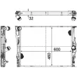Radiateur, refroidissement du moteur MAHLE CR 1711 000P - Visuel 1