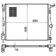 Radiateur, refroidissement du moteur MAHLE CR 1765 000S - Visuel 1