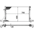 Radiateur, refroidissement du moteur MAHLE CR 1770 000P - Visuel 2
