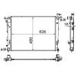Radiateur, refroidissement du moteur MAHLE CR 1891 000S - Visuel 1