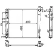 Radiateur, refroidissement du moteur MAHLE CR 1892 000S - Visuel 1