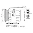 Compresseur, climatisation NRF 32730G - Visuel 1