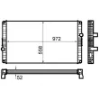 Radiateur, refroidissement du moteur MAHLE CR 1920 000P - Visuel 1