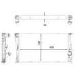 Radiateur, refroidissement du moteur MAHLE CR 1923 000P - Visuel 1