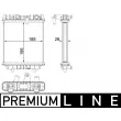 Radiateur, refroidissement du moteur MAHLE CR 1966 000P - Visuel 1