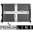 Radiateur, refroidissement du moteur MAHLE CR 1984 000P - Visuel 1
