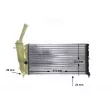 Radiateur, refroidissement du moteur MAHLE CR 2007 000S - Visuel 2