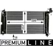 Radiateur, refroidissement du moteur MAHLE CR 2015 000P - Visuel 1