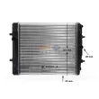 Radiateur, refroidissement du moteur MAHLE CR 2035 000S - Visuel 2