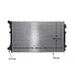 Radiateur, refroidissement du moteur MAHLE CR 2054 000S - Visuel 2