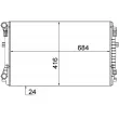 Radiateur, refroidissement du moteur MAHLE CR 2054 001S - Visuel 1