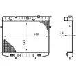 Radiateur, refroidissement du moteur MAHLE CR 208 000S - Visuel 2