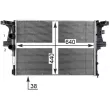 Radiateur, refroidissement du moteur MAHLE CR 2087 000P - Visuel 2