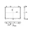 Radiateur, refroidissement du moteur MAHLE CR 2113 000P - Visuel 2