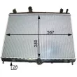 Radiateur, refroidissement du moteur MAHLE CR 2113 000S - Visuel 2