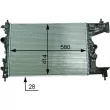 Radiateur, refroidissement du moteur MAHLE CR 2114 000P - Visuel 2
