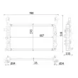 Radiateur, refroidissement du moteur MAHLE CR 2119 000P - Visuel 2