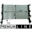 Radiateur, refroidissement du moteur MAHLE CR 2120 000P - Visuel 1
