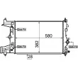 Radiateur, refroidissement du moteur MAHLE CR 2123 000S - Visuel 2