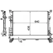 Radiateur, refroidissement du moteur MAHLE CR 2169 000P - Visuel 3