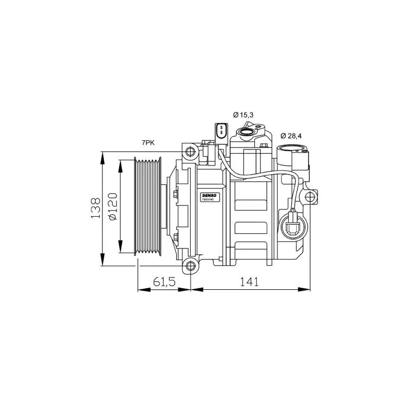 Compresseur, climatisation NRF 32777G
