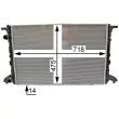 Radiateur, refroidissement du moteur MAHLE CR 2176 000P - Visuel 2