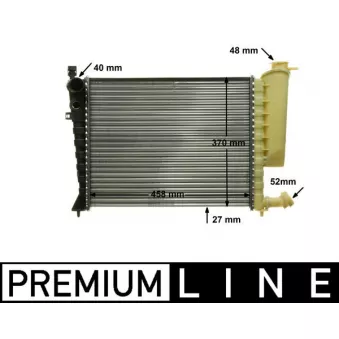 Radiateur, refroidissement du moteur MAHLE CR 2205 000P