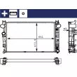 Radiateur, refroidissement du moteur MAHLE CR 226 000S - Visuel 1