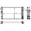 Radiateur, refroidissement du moteur MAHLE CR 226 000S - Visuel 2