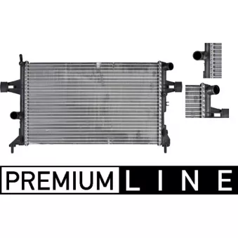 Radiateur, refroidissement du moteur MAHLE CR 227 000P