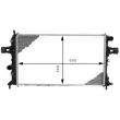 Radiateur, refroidissement du moteur MAHLE CR 229 000P - Visuel 2