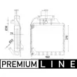 Radiateur, refroidissement du moteur MAHLE CR 2302 000P - Visuel 1