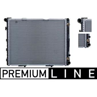 Radiateur, refroidissement du moteur MAHLE CR 241 000P