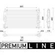 Radiateur, refroidissement du moteur MAHLE CR 2592 000P - Visuel 1