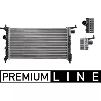Radiateur, refroidissement du moteur MAHLE CR 268 000P