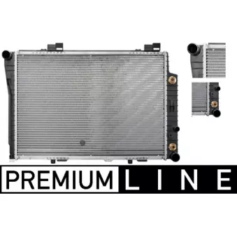 Radiateur, refroidissement du moteur MAHLE CR 270 000P