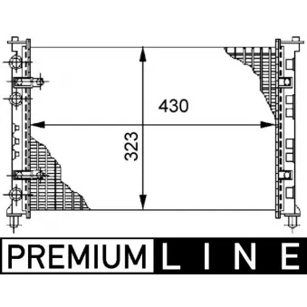 Radiateur, refroidissement du moteur MAHLE