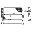 Radiateur, refroidissement du moteur MAHLE CR 277 000P - Visuel 2