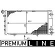 Radiateur, refroidissement du moteur MAHLE CR 282 000P - Visuel 1