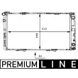 Radiateur, refroidissement du moteur MAHLE CR 283 000P - Visuel 1