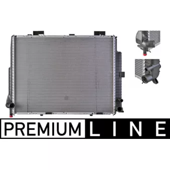 Radiateur, refroidissement du moteur MAHLE CR 289 000P