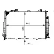Radiateur, refroidissement du moteur MAHLE CR 289 000P - Visuel 2