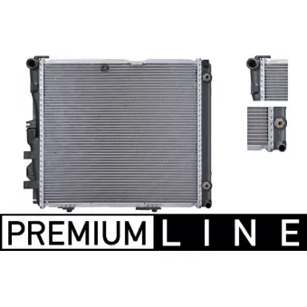 Radiateur, refroidissement du moteur MAHLE CR 290 000P