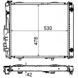 Radiateur, refroidissement du moteur MAHLE CR 290 000S - Visuel 1
