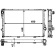 Radiateur, refroidissement du moteur MAHLE CR 297 000P - Visuel 2