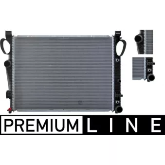 Radiateur, refroidissement du moteur MAHLE CR 302 000P