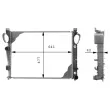 Radiateur, refroidissement du moteur MAHLE CR 302 000P - Visuel 2