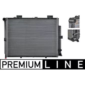 Radiateur, refroidissement du moteur MAHLE CR 303 000P
