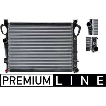 Radiateur, refroidissement du moteur MAHLE CR 304 000P