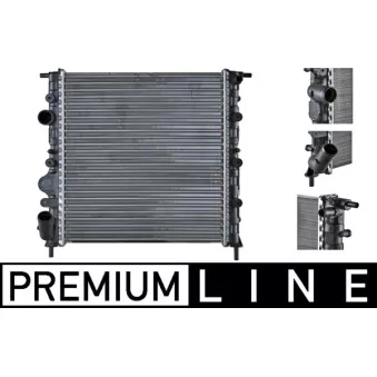 Radiateur, refroidissement du moteur MAHLE CR 308 000P
